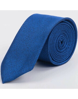 Аренда синего галстука с текстурой для мужских костюмов, изображение 1