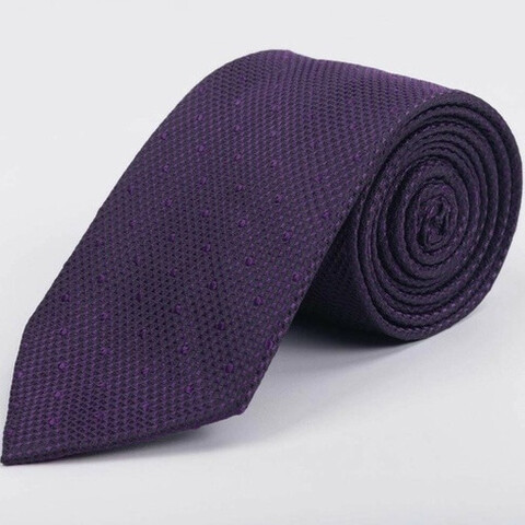 Аренда фиолетового галстука с узором для мужского костюма