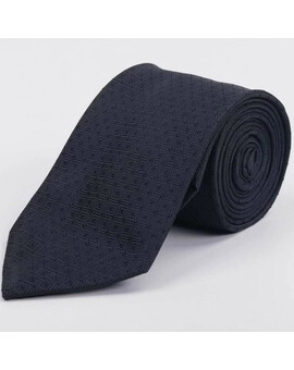 Прокат черного галстука с узором для мужского костюма, изображение 1