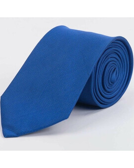 Аренда галстука синего цвета с мелким узором для мужских костюмов, изображение 1