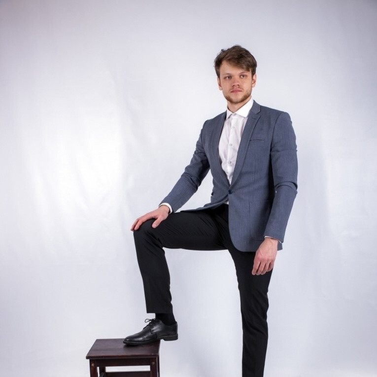 Прокат мужского пиджака серого цвета