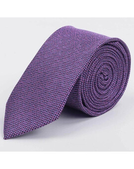 Арендовать галстук фиолетового цвета с мелким узором для мужского костюма, изображение 1