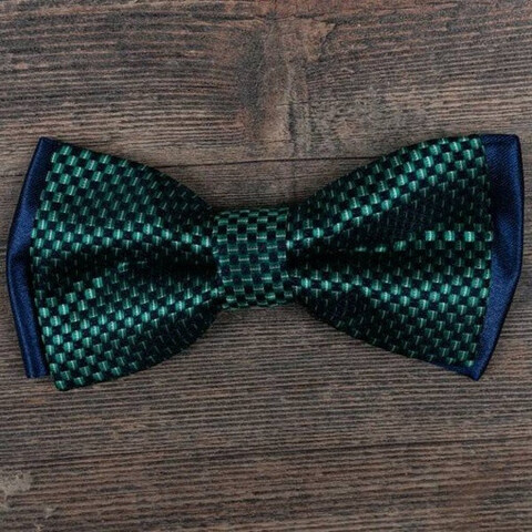 Прокат зеленой бабочки для мужского костюма