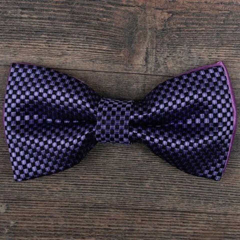 Прокат фиолетовой бабочки для мужского костюма