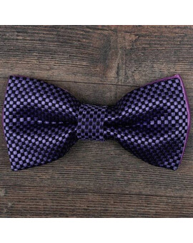 Прокат фиолетовой бабочки для мужского костюма, изображение 1