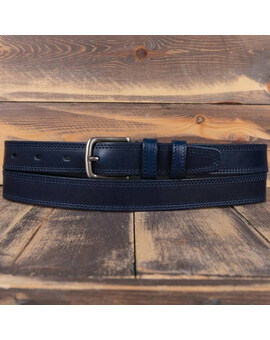 Аренда ремня синего цвета для мужского костюма, изображение 1