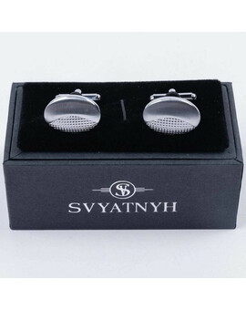 Прокат классических запонок овальной формы для мужских костюмов, изображение 1