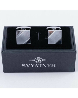 Аренда классических запонок квадратной формы для мужских костюмов, изображение 1
