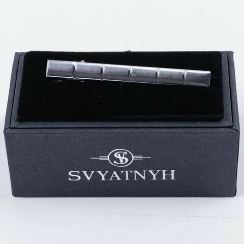 Прокат классического зажима с гравировкой для мужского костюма