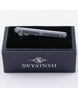 Зажим в аренду с гравировкой и скругленными краями для мужских костюмов, изображение 1