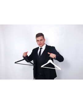 Прокат мужского костюма черного цвета. Классический черный костюм, изображение 3